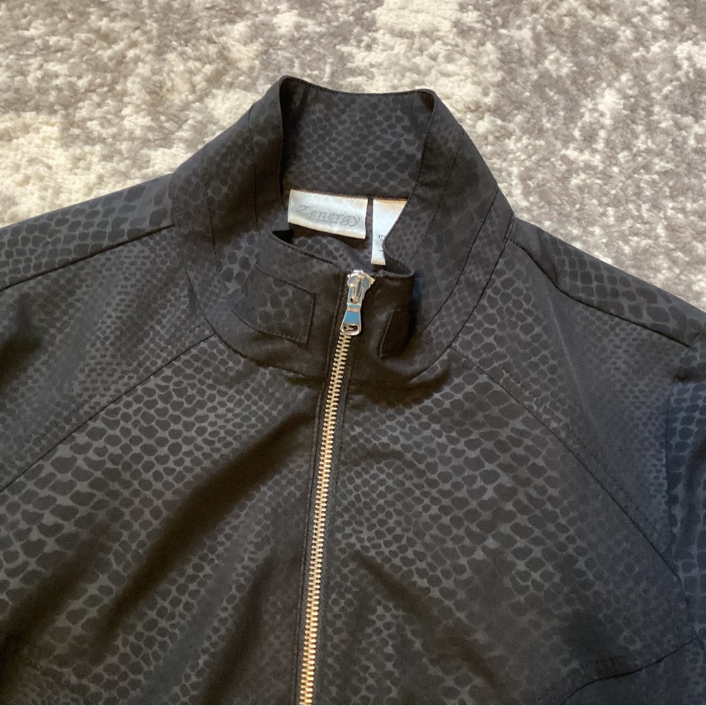 Chicos unlined Zenergy jacket in black size 1 - Picture 6 of 8